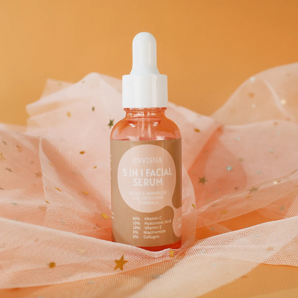 Sérum Visage Lencensa - Collagène + Acide Hyaluronique + Niacinamide Multi-Actifs