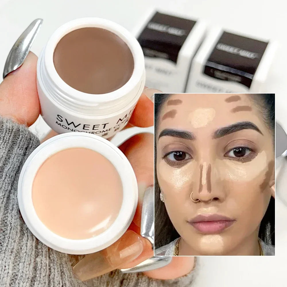 Palette de correcteurs mats, couverture de Texture crème, marques d'acné, cernes, maquillage multifonction pour le visage, éclaircissant durable, cosmétiques pour le visage