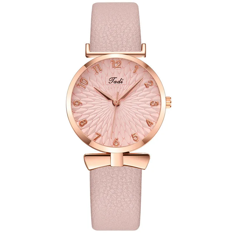 Mode femmes Montre bracelet en cuir Pu Montre-bracelet montres à Quartz pour femmes horloge dames Montre cadeau Reloj Mujer Montre Femme