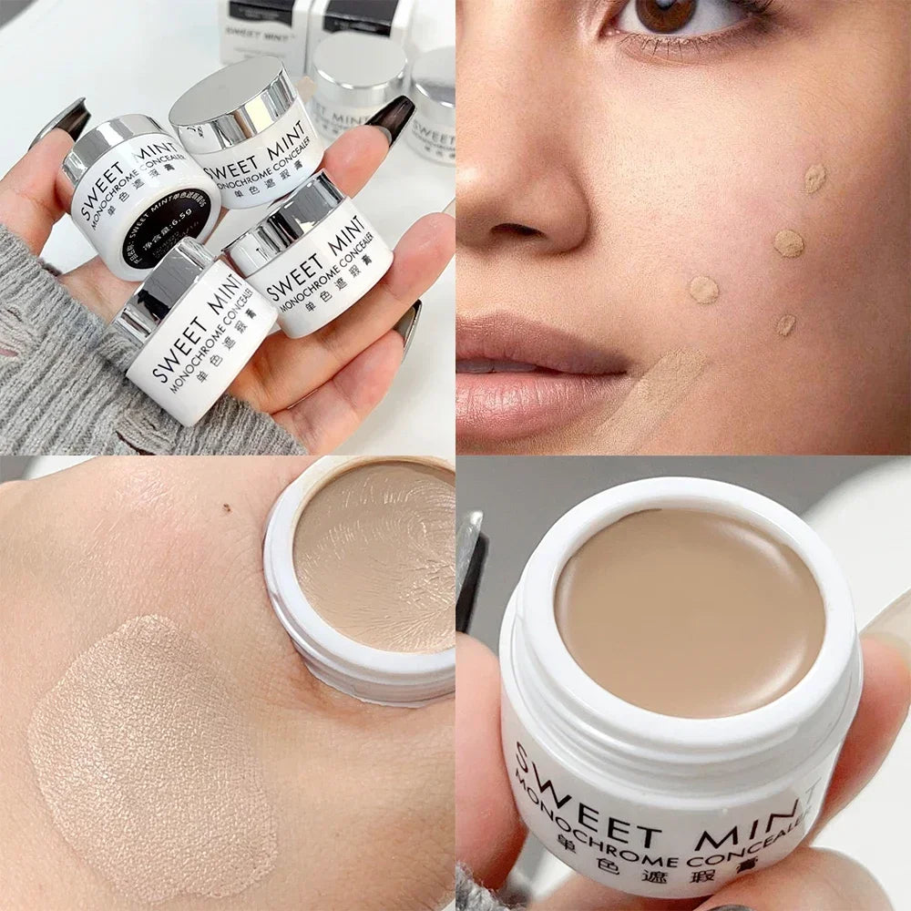 Palette de correcteurs mats, couverture de Texture crème, marques d'acné, cernes, maquillage multifonction pour le visage, éclaircissant durable, cosmétiques pour le visage