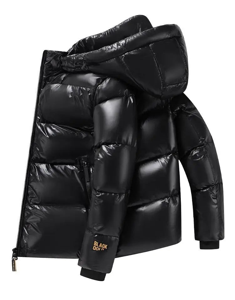 Doudoune Premium Lencensa - Duvet Canard Capuche Unisexe - Qualité Exceptionnelle Luxe Imperméable