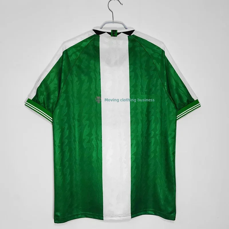 Maillot Nigeria 1996 Vintage - Rétro Classique Unisexe - Lencensa 