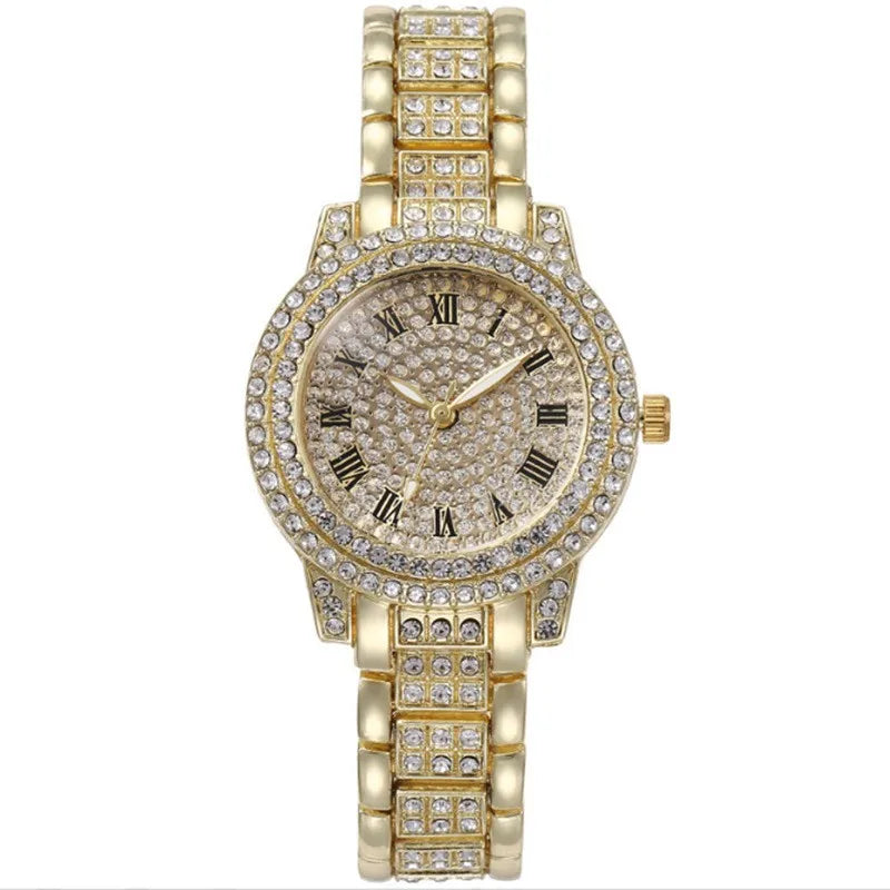 Décontracté dames Quartz Montre-Bracelet Bracelet ensemble 6 pièces ensemble femmes Montre horloge cadran romain marque de luxe Design femmes Montre Femme Reloj