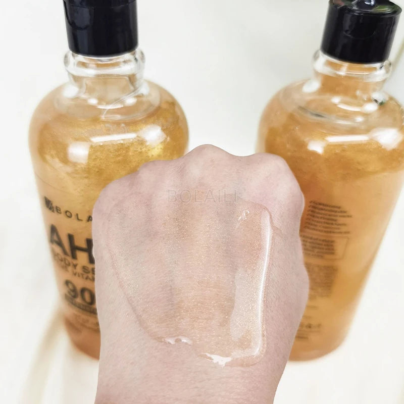 ALPHA acides hydroxy 24K or visage corps sérum vitamine C & E Essence raffermissant hydratant taches dissolvant blanchissant soins de la peau 500ml