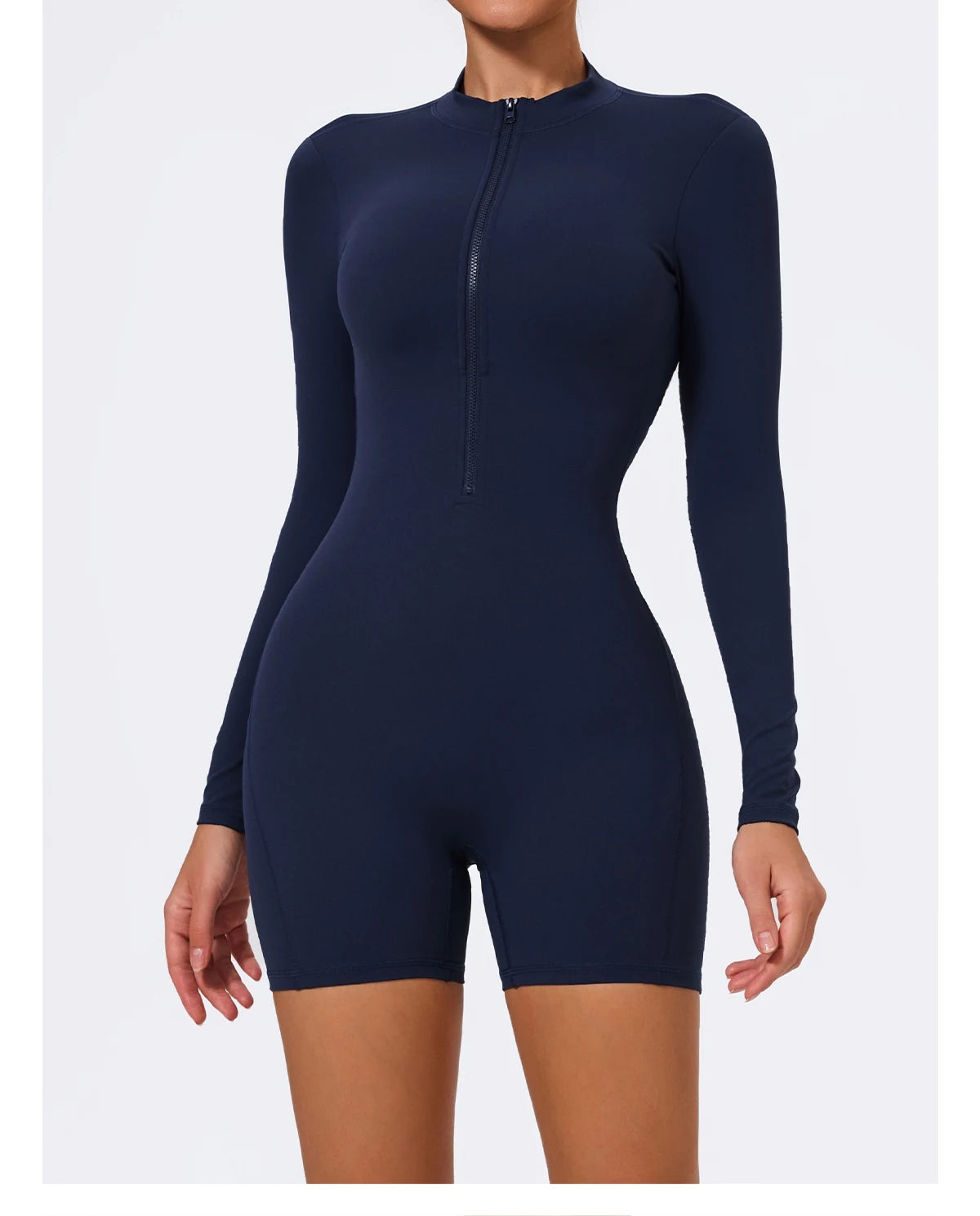 Combinaison Sport Femme Ctenkevet - Jumpsuit Dos Nu Yoga Fitness - Lencensa 