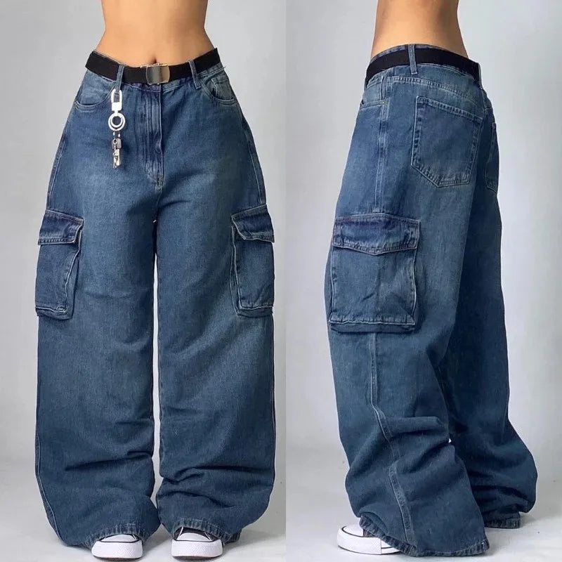 Jean Baggy Premium Lencensa Unisexe - Denim Haute Qualité Y2K Streetwear