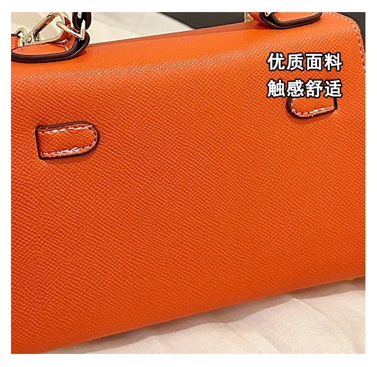 2025 Sac fourre-tout en cuir de luxe pour femme – Sac à main à bandoulière minimaliste, sac à main de travail et de bureau de petit lot de qualité supérieure - Lencensa 