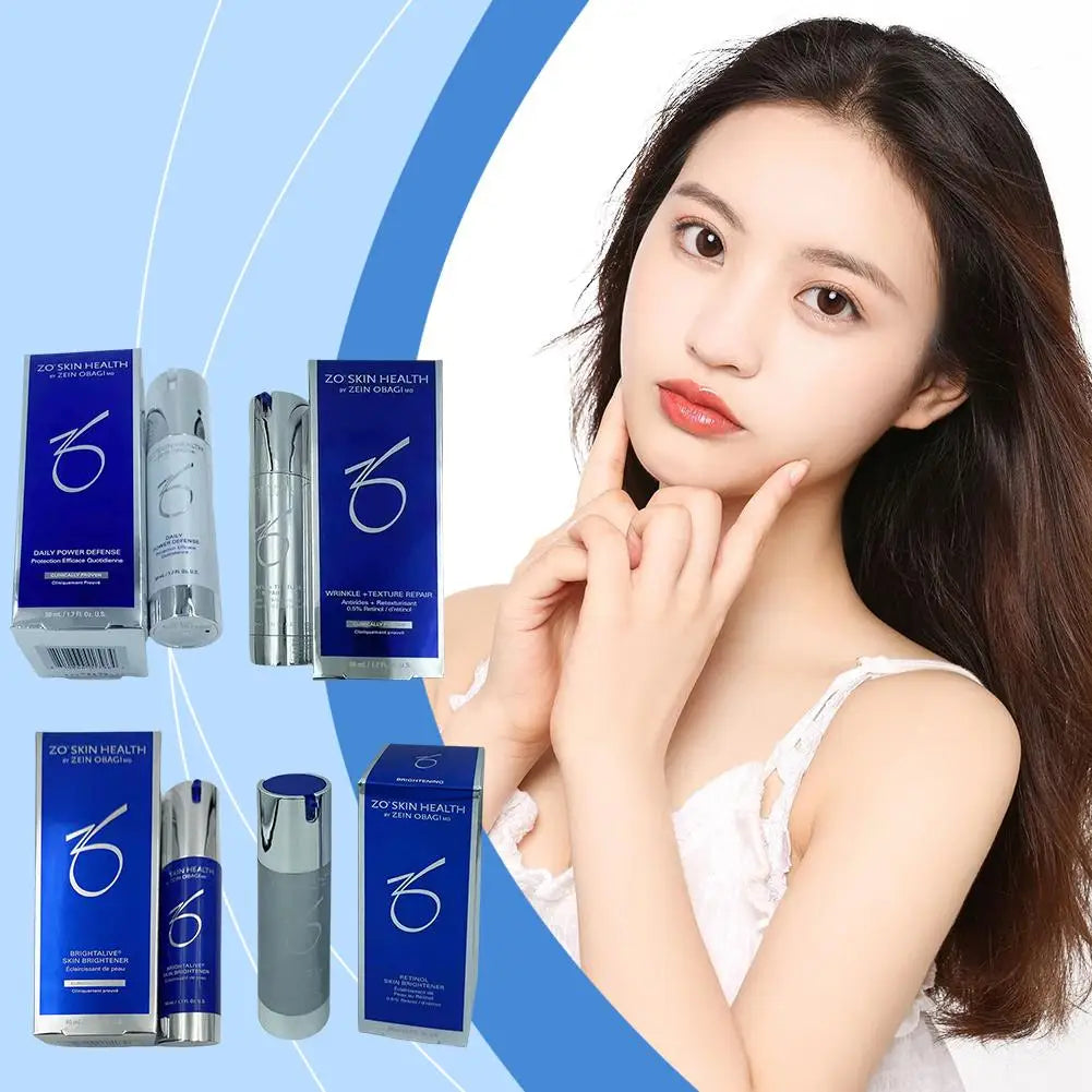 Zo peau santé visage sérum quotidien puissance défense Exfoliation douce nettoyage en profondeur éclaircit le teint hydratant soin du visage - Lencensa 