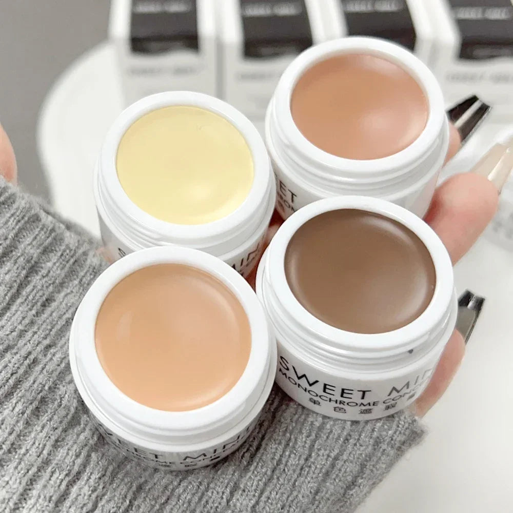 Palette de correcteurs mats, couverture de Texture crème, marques d'acné, cernes, maquillage multifonction pour le visage, éclaircissant durable, cosmétiques pour le visage