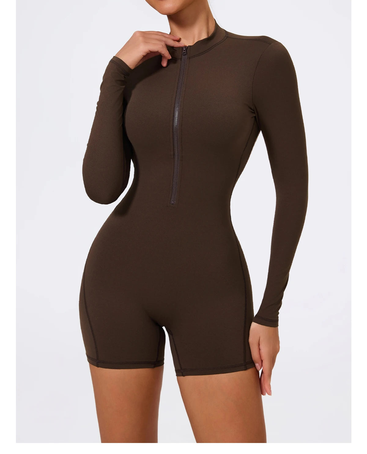 Combinaison Sport Femme Ctenkevet - Jumpsuit Dos Nu Yoga Fitness - Lencensa 