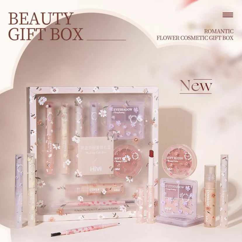 Kit de maquillage complet pour femmes, ensemble de produits de maquillage longue tenue, rouge à lèvres 8 pièces