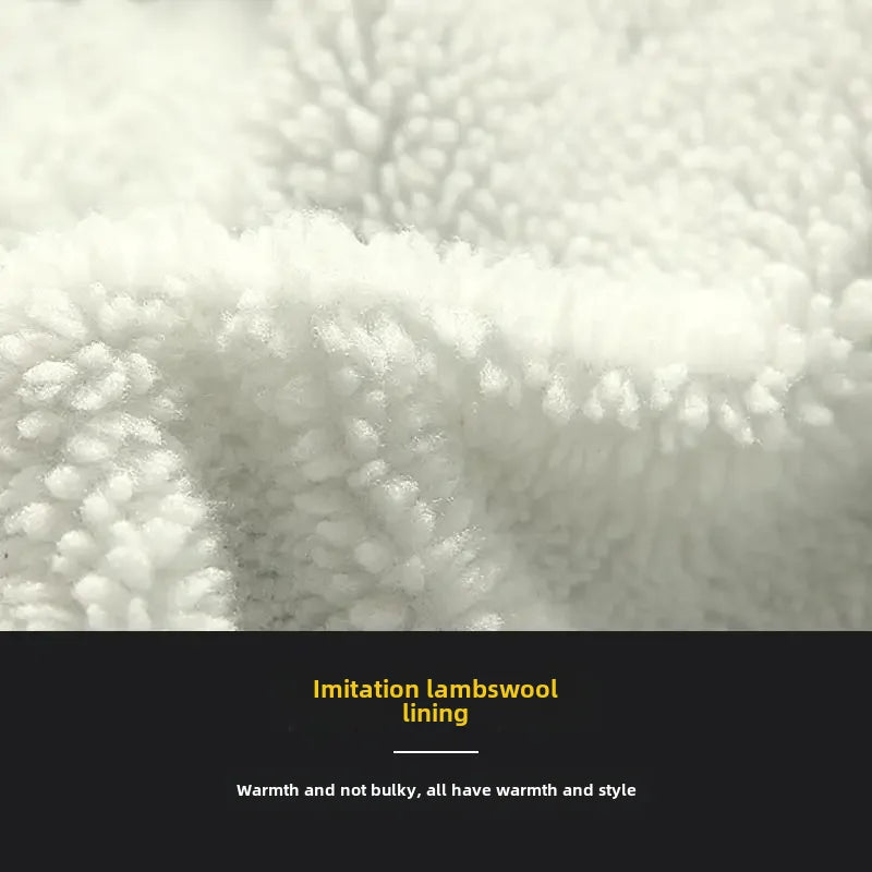 Veste Jean Premium Lencensa - Doublée Polaire Rembourrée Coton - Qualité Exceptionnelle Automne-Hiver - Lencensa 