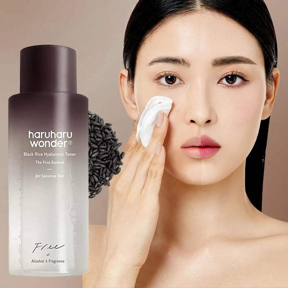Lencensa - Huile Nettoyante Premium | Riz Noir Coréen & Acide Hyaluronique de Qualité Supérieure