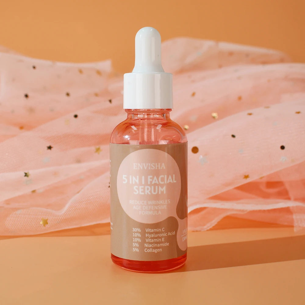 Sérum Visage Lencensa - Collagène + Acide Hyaluronique + Niacinamide Multi-Actifs