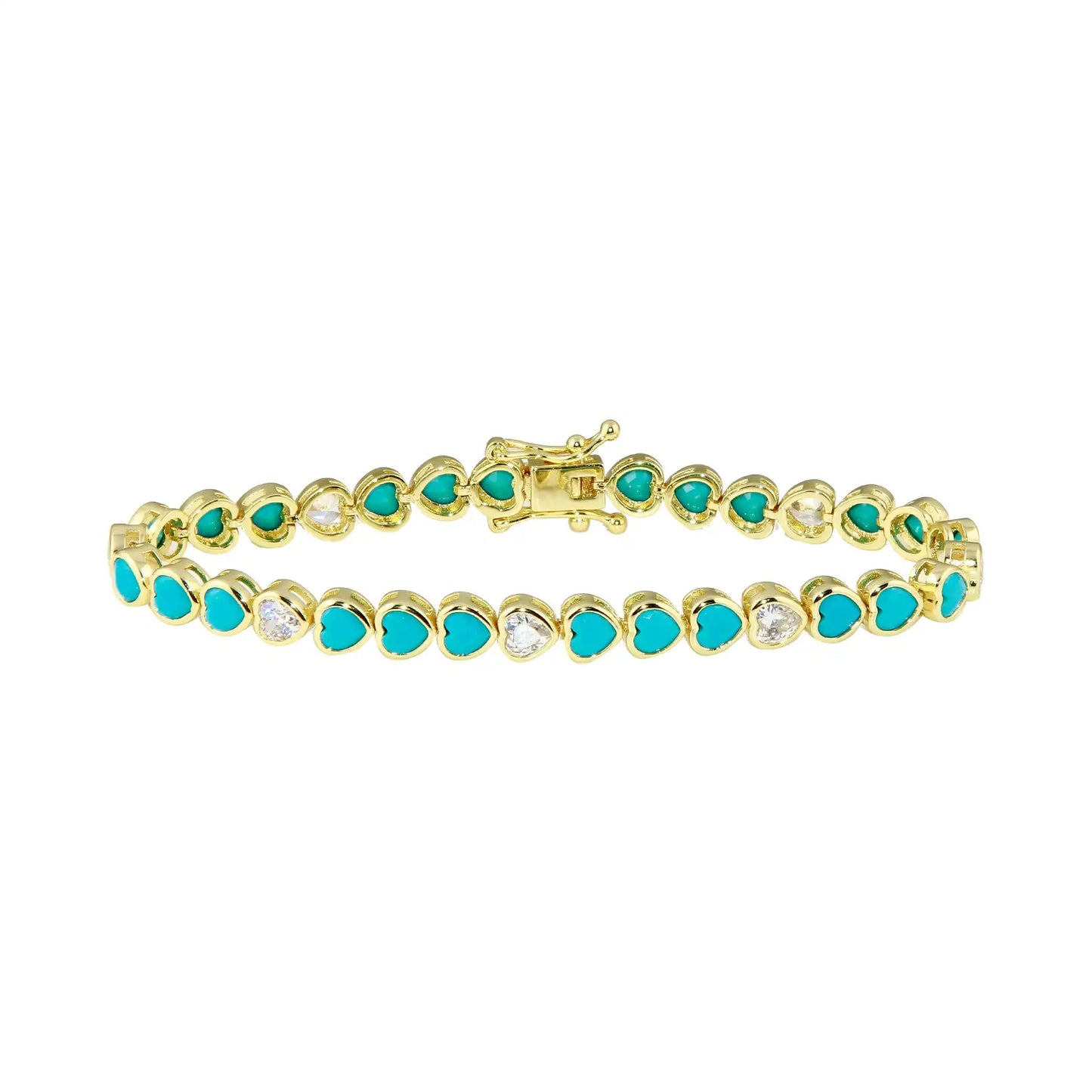 Bracelet en zircone cubique 5A CZ, lunette géométrique de différentes formes, chaîne de Tennis, bijoux classiques à la mode pour femmes