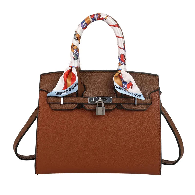 Sac à main de luxe léger et Portable pour femmes, sac à main de tempérament pratique, multifonctionnel, polyvalent, grande capacité, mode Simple - Lencensa 