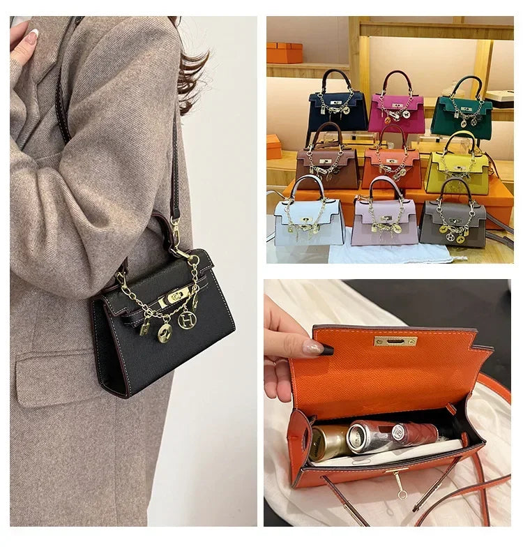 2025 Sac fourre-tout en cuir de luxe pour femme – Sac à main à bandoulière minimaliste, sac à main de travail et de bureau de petit lot de qualité supérieure - Lencensa 