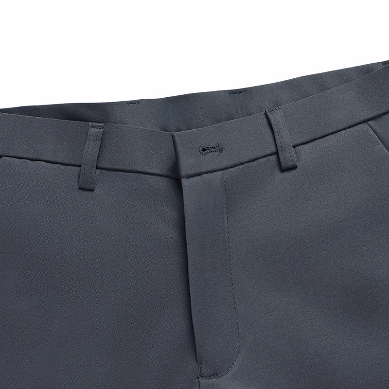 Pantalon Homme Été Extensible - Tissu Soyeux Sans Repassage - Lencensa 