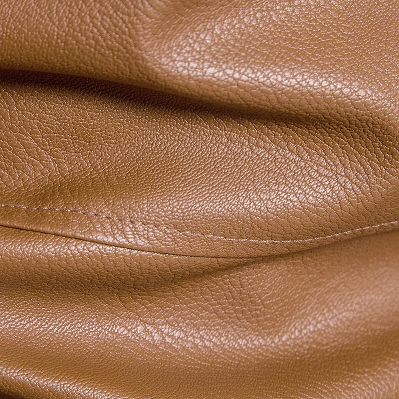 Manteau Cuir Premium Lencensa - Veste Moto Tactique Imperméable - Qualité Exceptionnelle - Lencensa 