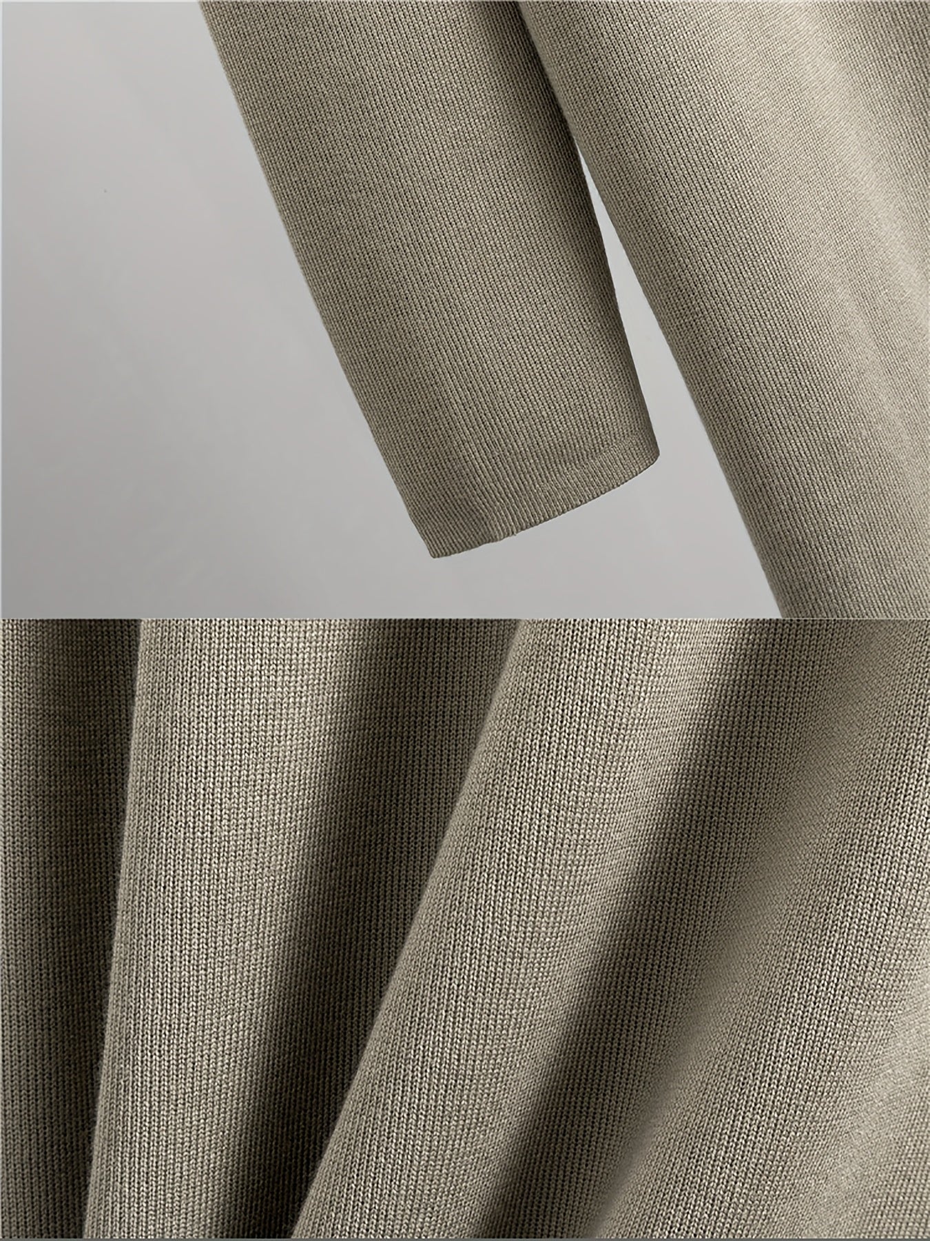 Autumn and Winter Women's Outfit, Solid Color Sweater Three-Piece Set, Cardigan Jacket Ensemble, Casual Elegant Ladies' Suit, Korean Style Top and Bottom Set, Fabric Wide-Leg Pants Set, Fabric Vest Set, Commuter Style Outfit, - Lencensa 