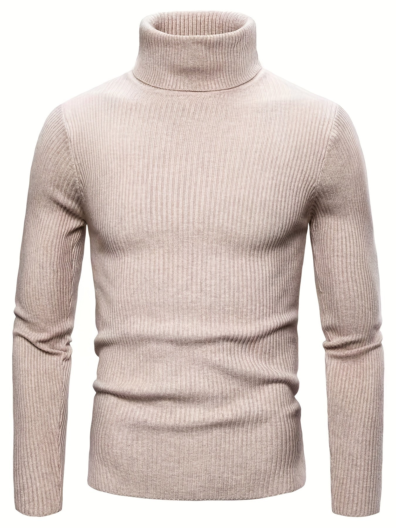 Pull Col Roulé Homme - Maille Slim Fit - Lencensa 
