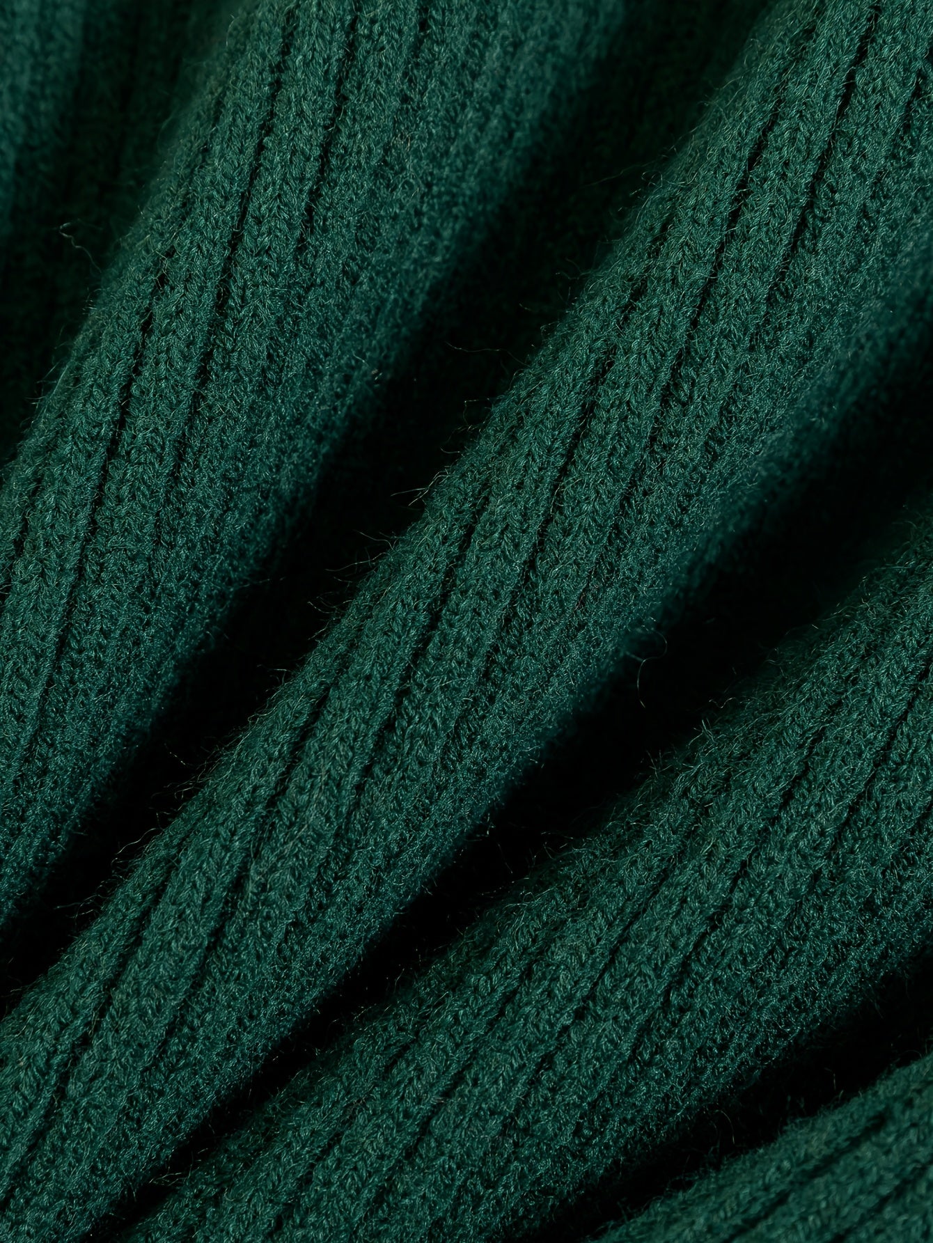 Women'S Elegant High-Neck Long Sleeve Top & Wide-Leg Pants Set - Beige Ribbed Sweater with Drawstring Waist, Casual Fall/Winter Outfit, Casual Attire|Ribbed Texture| Construction, Sweater Set - Lencensa 