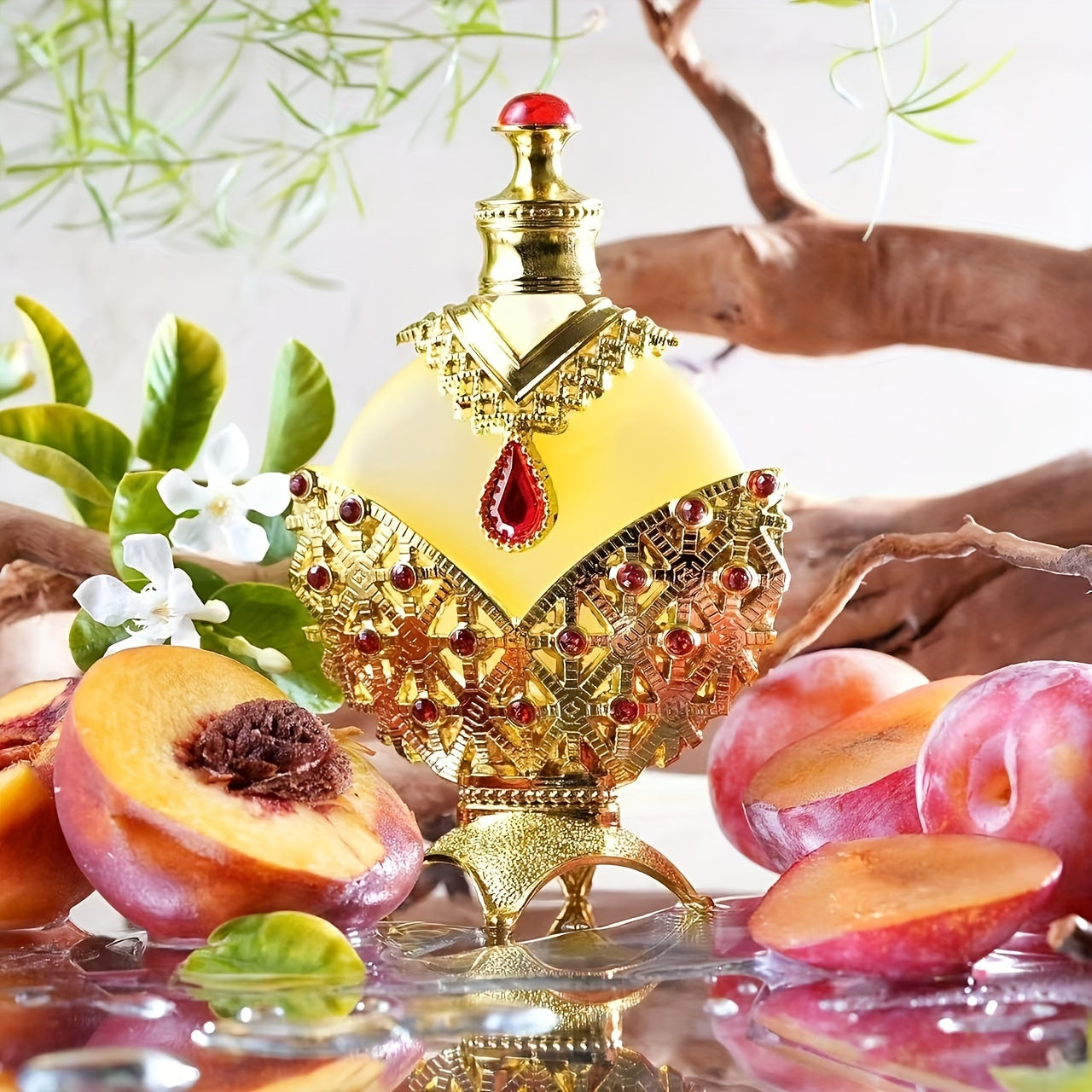 Lencensa Huile Parfum Arabe 12ml - Femme Dorée Longue Durée