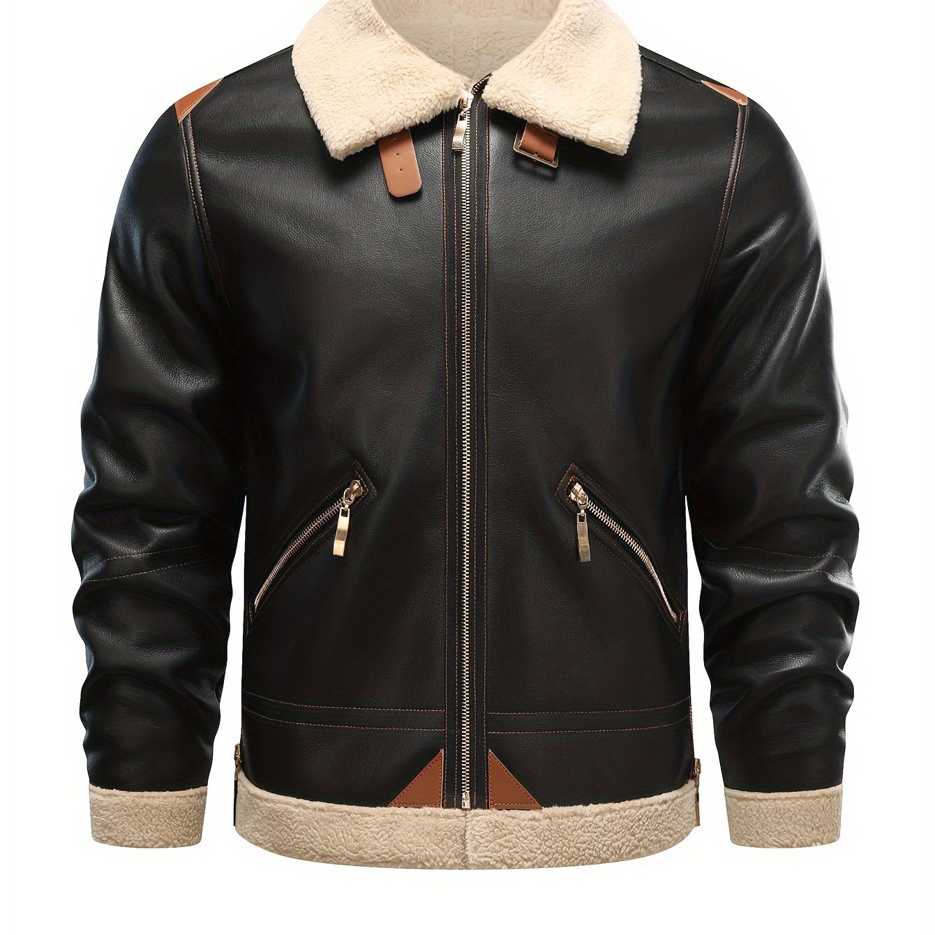 Veste Homme Polaire - Coupe-Vent Automne Hiver - Lencensa 