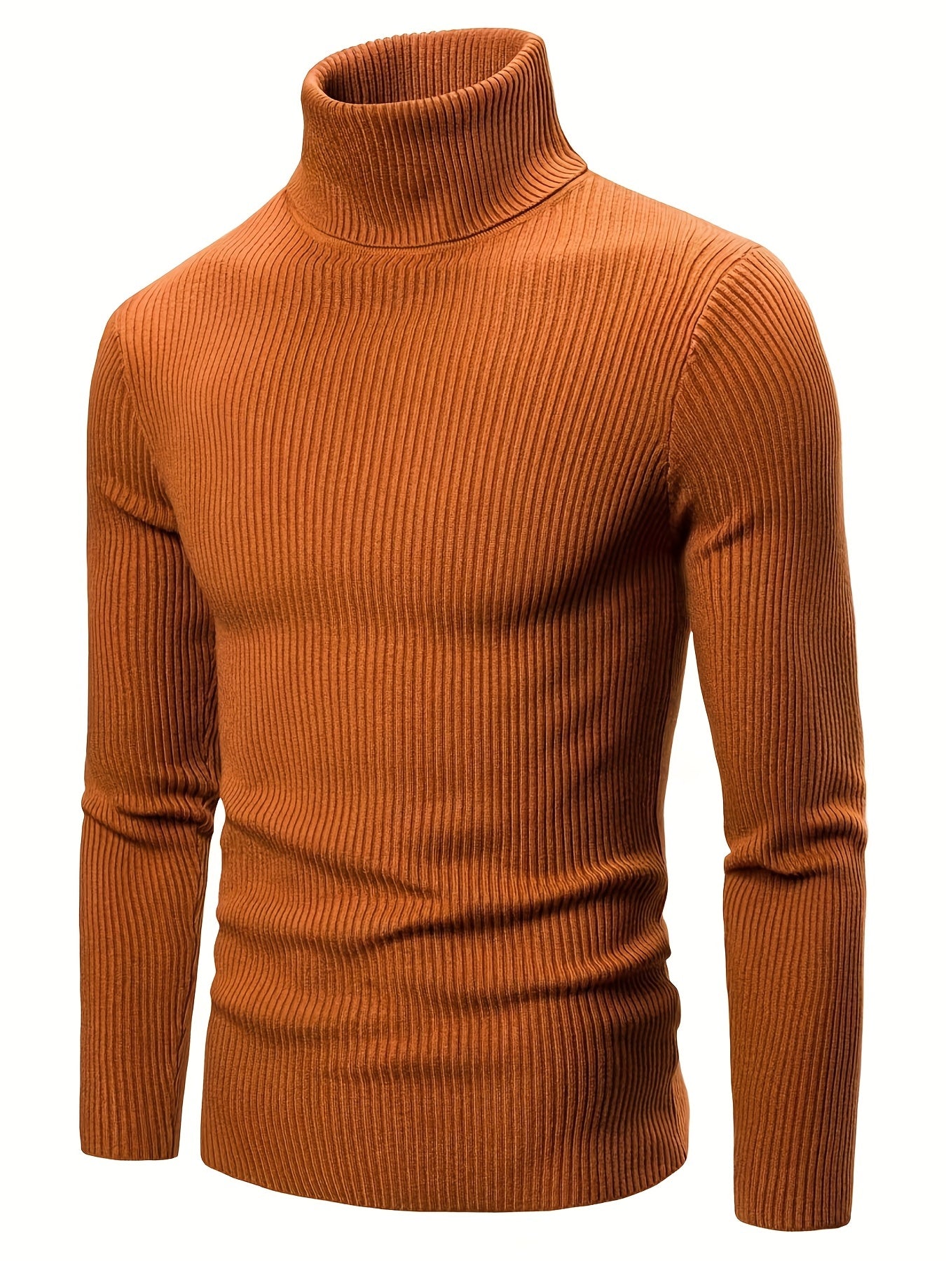 Pull Col Roulé Homme - Maille Slim Fit - Lencensa 