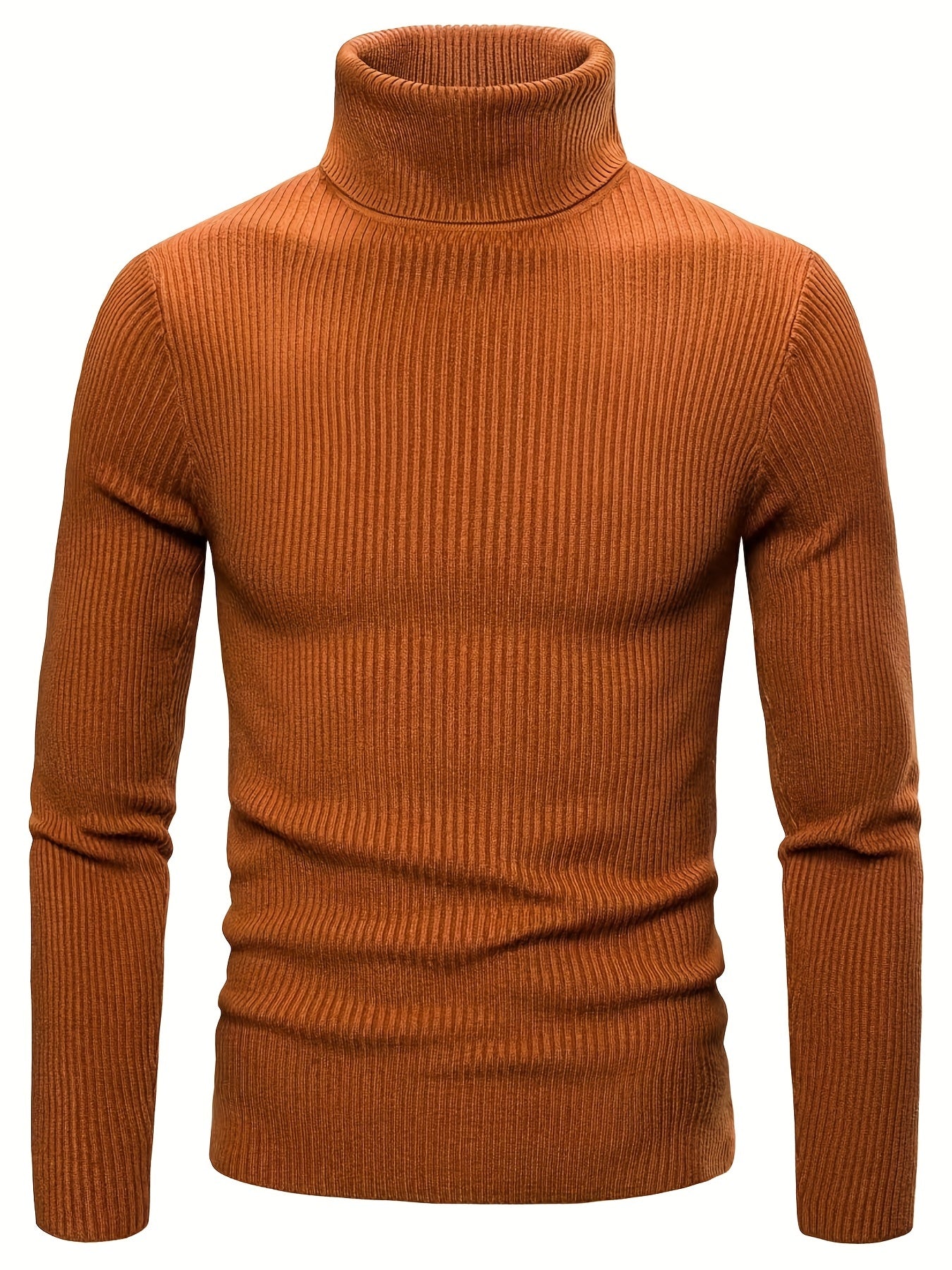 Pull Col Roulé Homme - Maille Slim Fit - Lencensa 