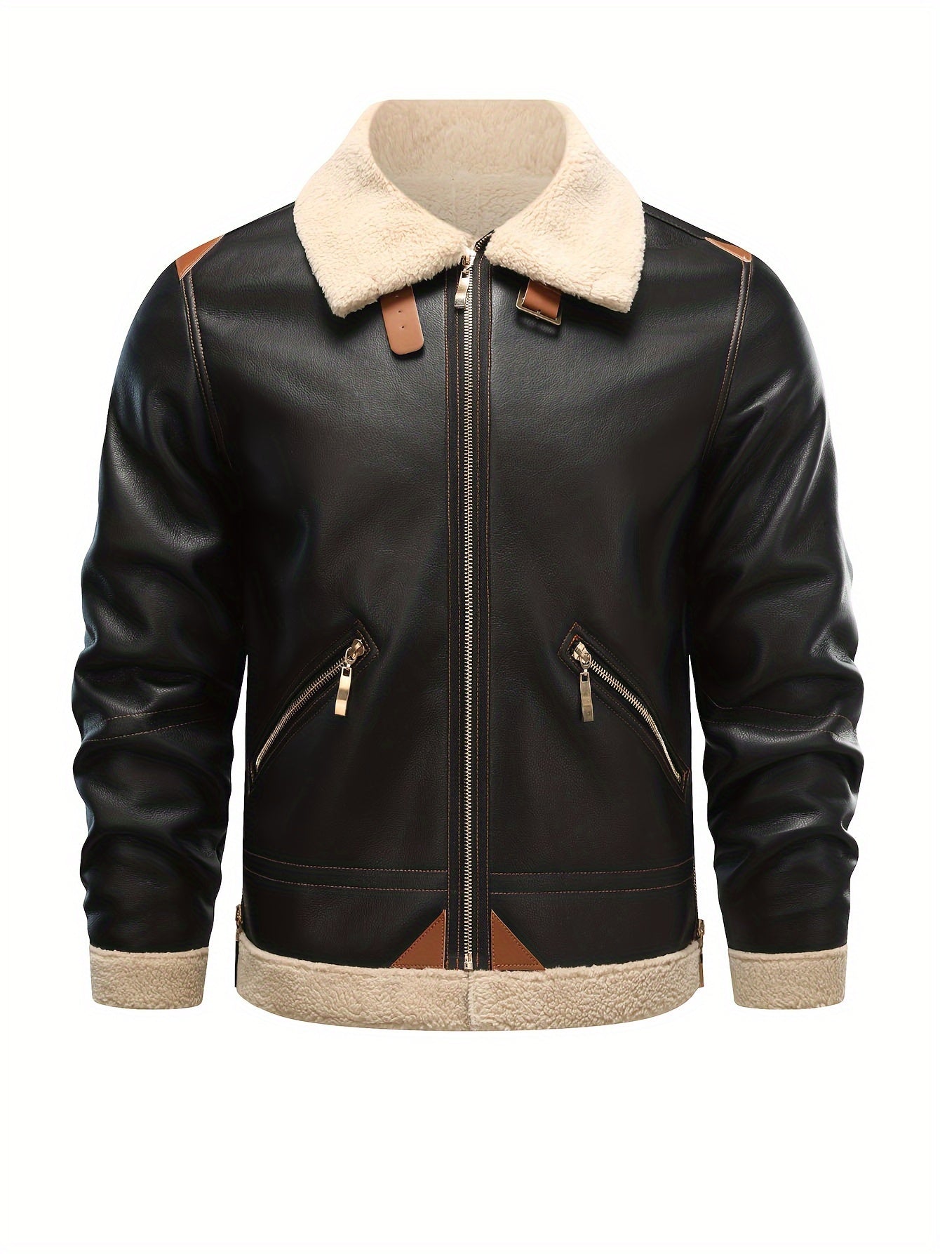 Veste Homme Polaire - Coupe-Vent Automne Hiver - Lencensa 