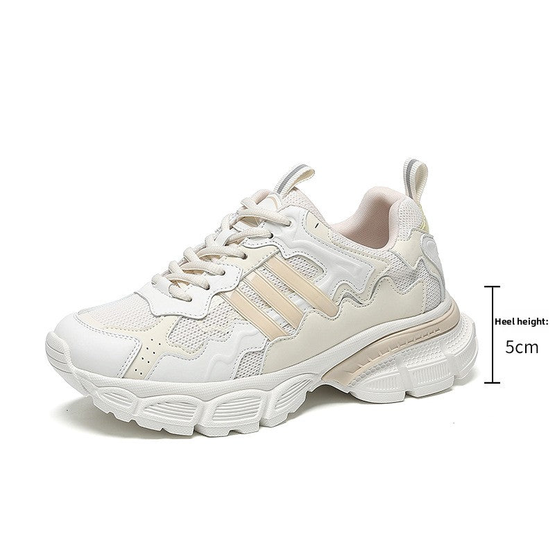Women's Thick Sole Casual Sneakers - Lencensa 