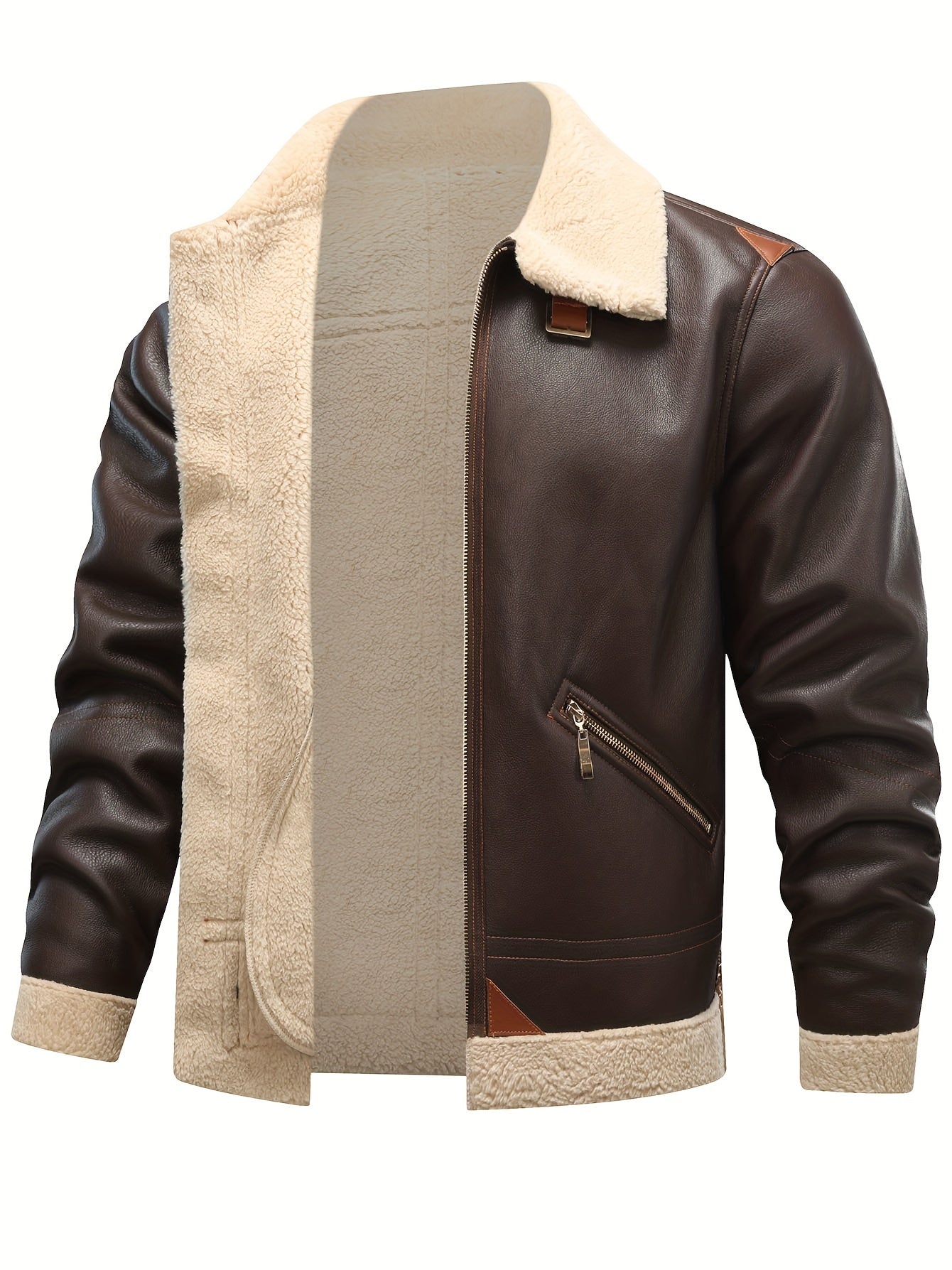 Veste Homme Polaire - Coupe-Vent Automne Hiver - Lencensa 