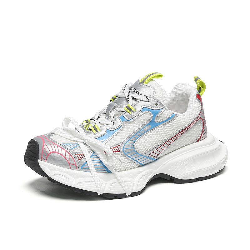 Women's Thick Sole Casual Sneakers - Lencensa 