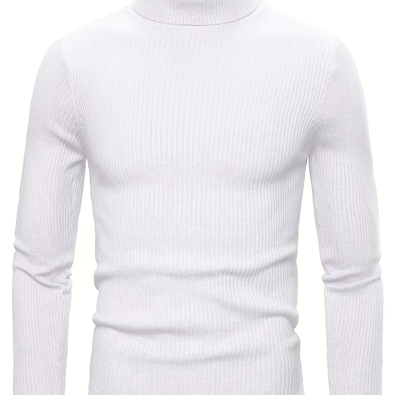 Pull Col Roulé Homme - Maille Slim Fit - Lencensa 
