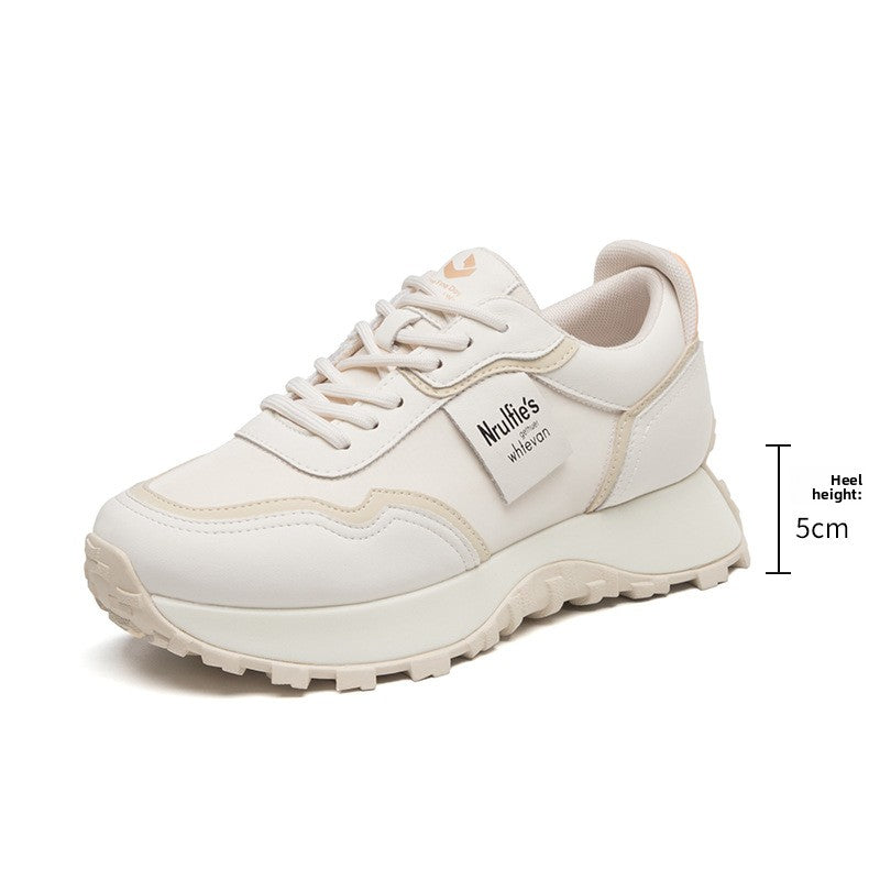 Women's Thick Sole Casual Sneakers - Lencensa 