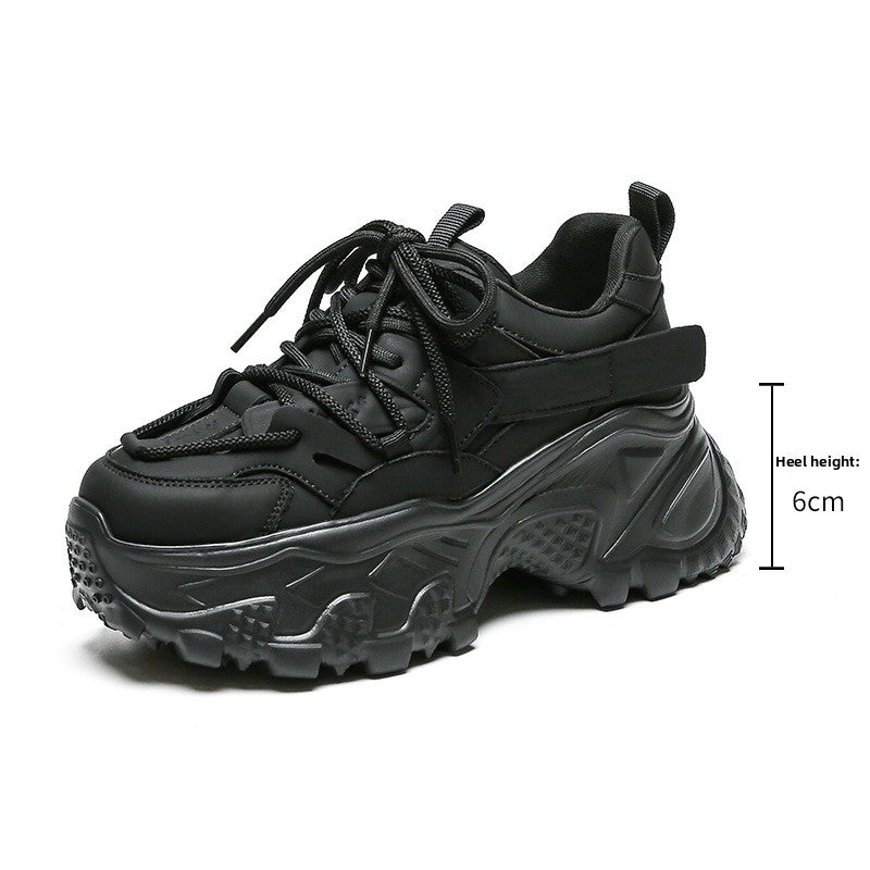 Women's Thick Sole Casual Sneakers - Lencensa 