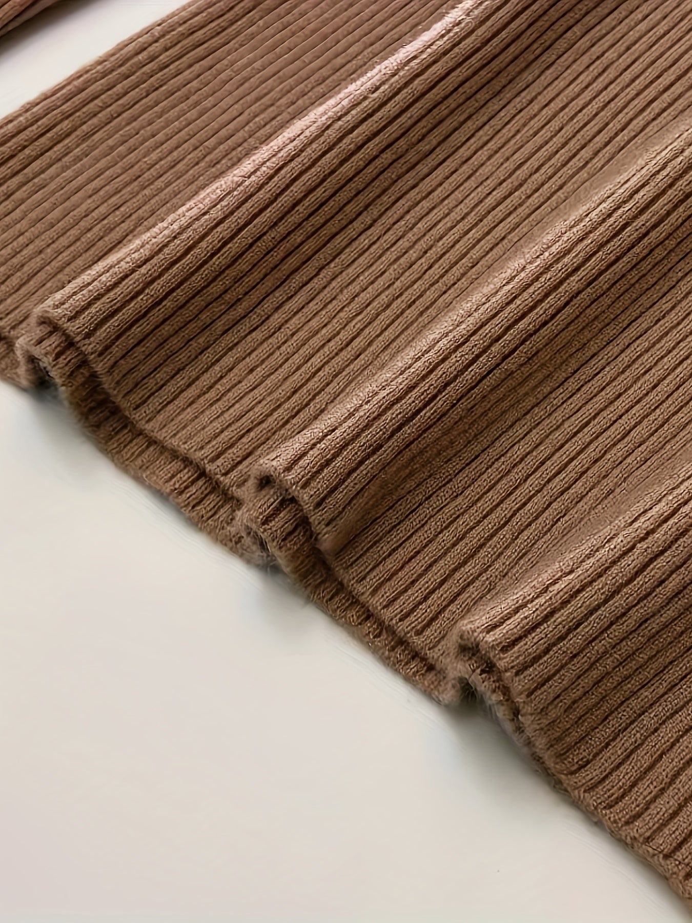 Turtleneck 3 Packs Knitted Pullover Sweater, Casual Solid Color Long Sleeve Sweater For Fall & Winter, Women's Clothing - Lencensa 