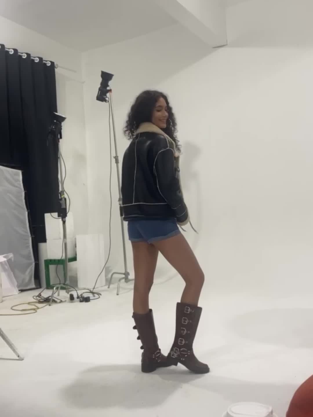 Veste Femme Fausse Fourrure Style Biker - Polyester Col Revers Automne Hiver - Lencensa 