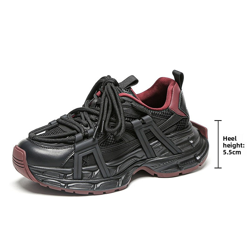 Women's Thick Sole Casual Sneakers - Lencensa 