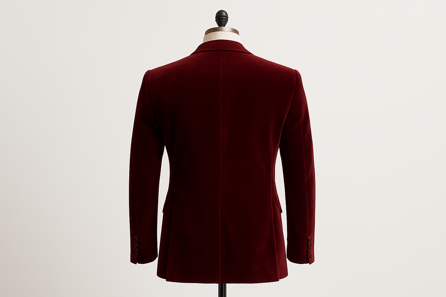 Blazer de Mariage Lencensa - Veste en Velours Premium Double Boutonnage