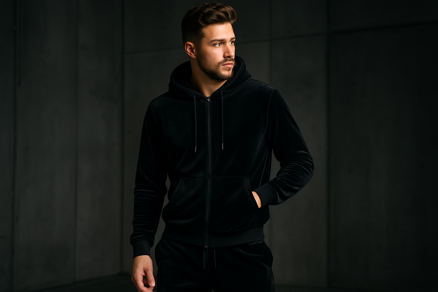 Mannequin - Jogging noir velours