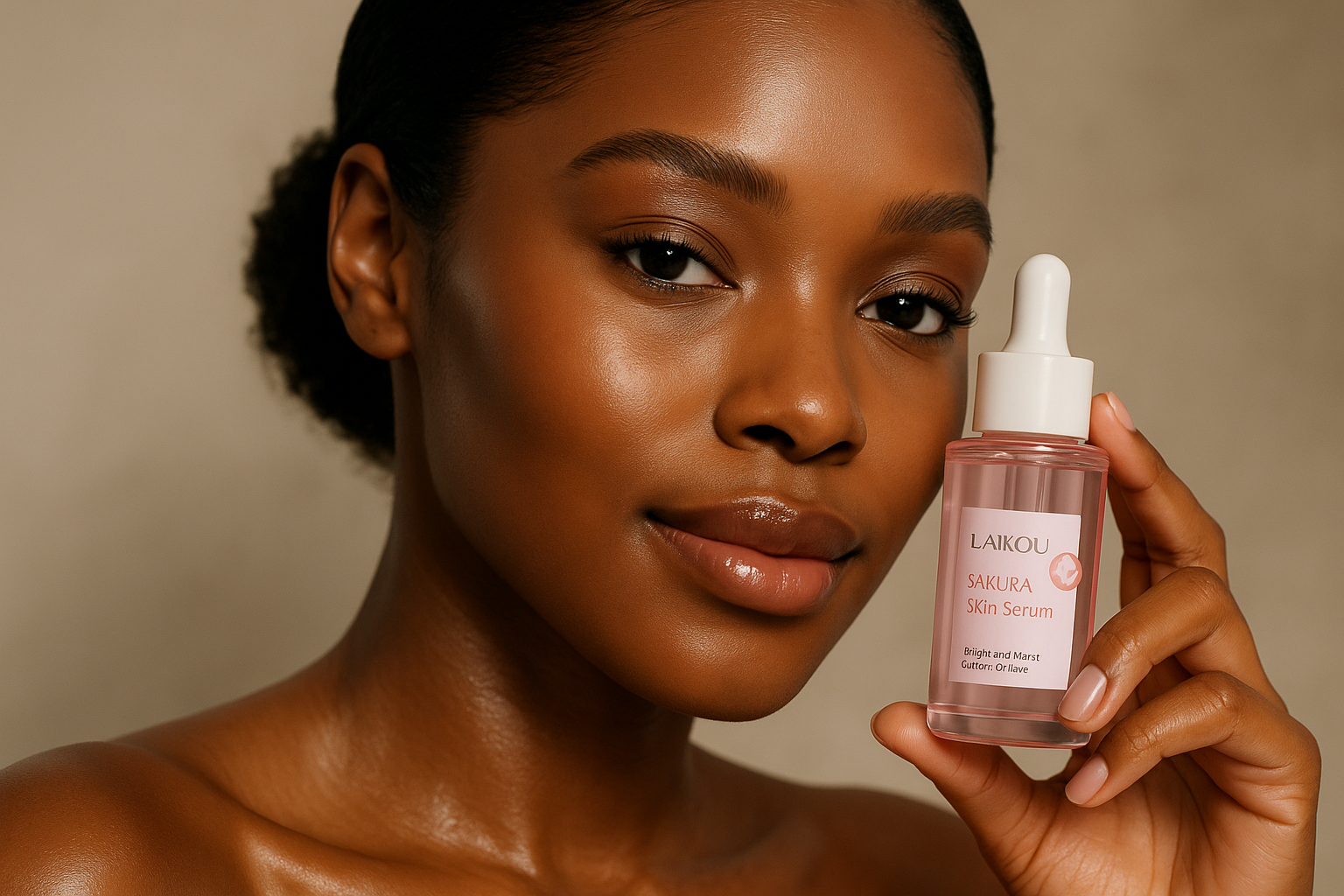 Sakura – sérum blanchissant pour le visage, Anti-âge, estompe les ridules, resserre les Pores, améliore le Pigment de mélanine, hydratant terne, éclaircissant, soins pour la peau - Lencensa 