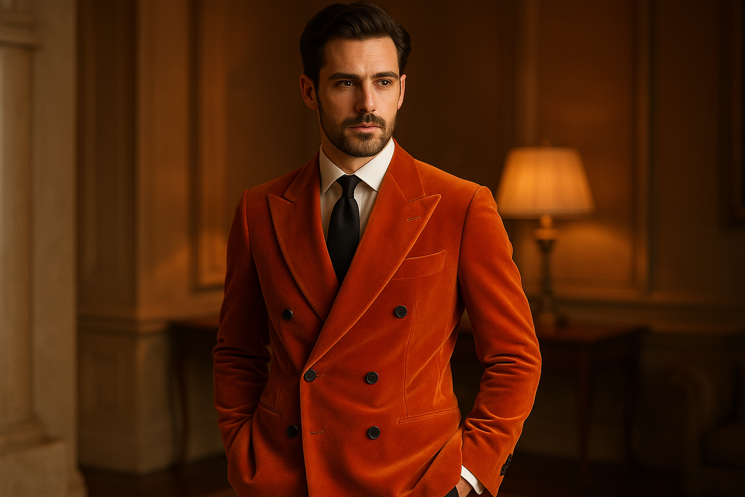Photo lifestyle avec modèle - Orange